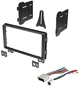 img 3 attached to 🚗 Автомагнитола ASC Audio Double Din Car Stereo Radio Install Dash Kit с проводным комплектом – совместима с автомобилями Ford, Lincoln и Mercury (см. список)