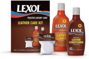 img 4 attached to 🧼 Lexol Leather Cleaner and Conditioner Kit with Sponge - Ideal for Leather Apparel, Furniture, Auto Interiors, Shoes, Handbags, and Accessories