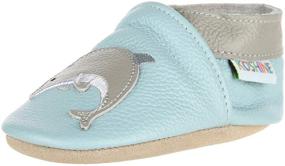 img 3 attached to 👶 Premium Soft Leather Baby Moccasins: Ideal First Walker Shoes for Toddlers