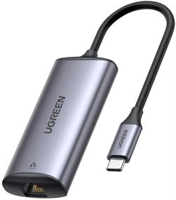 img 4 attached to 🔌 UGREEN USB C to 2.5G Ethernet Adapter: Type C to 2.5 Gigabit Network Thunderbolt 3 Converter for MacBook Pro, MacBook Air, iPad Pro, Surface Pro 7, Dell XP15 13 Windows - High-Speed LAN Connectivity