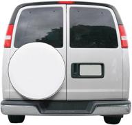 🚗 classic accessories over drive rv universal fit spare tire cover, white, 30-33 inches diameter - protect your wheels in style logo