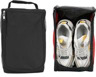 golf shoes bag breathable black 1pack logo