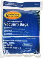 envirocare 137-9 kenmore microfiltration canister vacuum bags, 9 pack, c-5, multi логотип