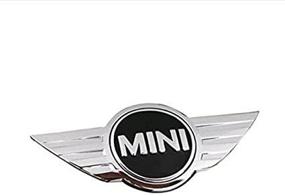 img 3 attached to 🚗 YCSM Mini Cooper Zinc Alloy Logo Badge Rear Emblem - High-Quality Materials