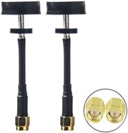 📶 enhance your fpv signal range with wolfwhoop pa11 5.8ghz 5dbi rhcp omnidirectional pagoda antenna set logo