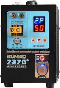 img 2 attached to SUNKKO 737G+ Battery Spot Welder, Pulse Welding Machine for Lithium Battery Pack, Compatible with 18650 and 14500 Batteries, Works with 0.35mm Nickel Strips, 110V