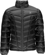 spyder pelmo jacket black medium outdoor recreation логотип