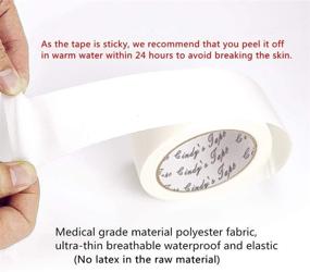 img 3 attached to New 2Inch×33Feet Medicine Waterproof BoobTape