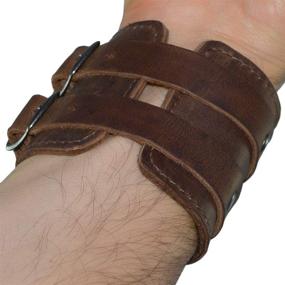 img 2 attached to 🍹 Handcrafted Travelers Wristband with Concealed Flask