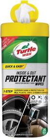 img 3 attached to Turtle Wax 50651 All-In-One Interior and Exterior Protectant Wipes