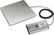 📦 smart weigh digital heavy duty shipping and postal scale: 440-lb capacity, stainless steel platform, readability 6 oz - perfect for ups, usps, post office, and luggage handling logo