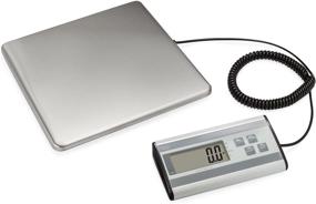 img 4 attached to 📦 Smart Weigh Digital Heavy Duty Shipping and Postal Scale: 440-lb Capacity, Stainless Steel Platform, Readability 6 oz - Perfect for UPS, USPS, Post Office, and Luggage Handling