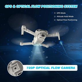 img 2 attached to High-Definition 4K Camera GPS Drone - Brushless Motor, Optical Flow Positioning, 5GHz Transmission FPV RC Quadcopter, GPS Auto Return, Waypoints, Circle Fly, 2 Batteries for 60 Minutes