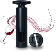 wine opener with foil cutter - effortless manual corkscrew & labor-saving winged corkscrew for easy wine opening logo