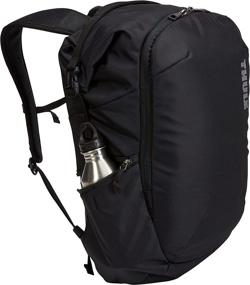 img 3 attached to 🎒 Thule Subterra Backpack 34L Black: Stylish and Spacious Travel Companion