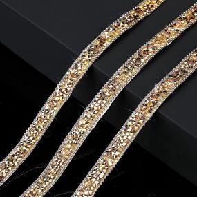 img 2 attached to Rhinestone Ribbons Adhesive Diamond Crystal