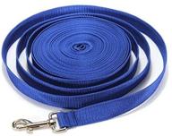 versatile 5ft/10ft/20ft/30ft/40ft long dog puppy training lead leash - choose from 3 stylish colors! logo