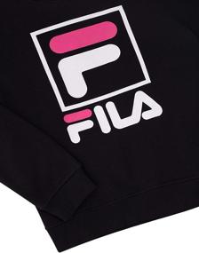 img 2 attached to 👕 Fila Heritage Unisex Brushed Sweatshirt - Fashion Hoodies & Sweatshirts for Boys' Clothing