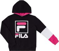 👕 fila heritage unisex brushed sweatshirt - fashion hoodies & sweatshirts for boys' clothing logo