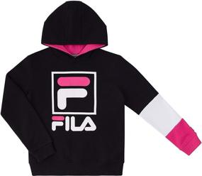 img 4 attached to 👕 Fila Heritage Unisex Brushed Sweatshirt - Fashion Hoodies & Sweatshirts for Boys' Clothing