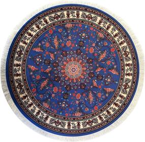 img 3 attached to 🎎 Elegantly Crafted Inusitus Round Table with Exquisite Oriental Designs