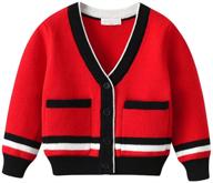 vivobiniya boys' sweater cardigan outerwear in sweaters - children's clothing logo