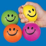 vari-colored smile face stress ball for effective seo логотип