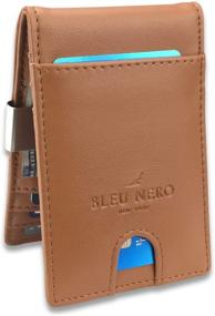 img 4 attached to 💼 Bleu Nero Men's Money Clip Wallet and Accessories - Enhance your Style!