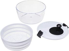 img 2 attached to 🥗 Excelsteel Cook Pro Inc Salad Spinner, 4.5 Quart