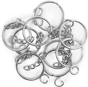 img 2 attached to Clear Blank Acrylic Keychain Projects Beading & Jewelry Making and Charms