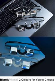 img 3 attached to Lazyme Prism Glasses: Unisex Lazy Spectacles for Reading/Watching TV - Lie Down in Comfort