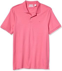 img 2 attached to 👕 Calvin Klein Liquid Polo - Men's Clothing with Solid UV Protection