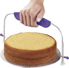 img 1 attached to 🎂 Wilton Small Cake Leveler for Enhanced SEO: Perfect for Cakes 10 Inches or Less