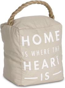 img 2 attached to Pavilion Gift Company 72191 Heartwarming Home Door Stopper, 5 x 6