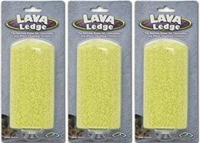 img 4 attached to 🏔️ Enhance Your Small Pet's Habitat with Kaytee Lava Ledge: Set of 3 Durable Ledges