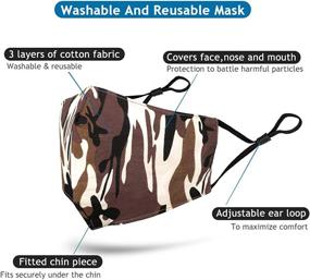 img 2 attached to Washable Reusable Adjustable Protective Unisex Occupational Health & Safety Gear