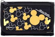 disney mickey mouse trifold wallet logo