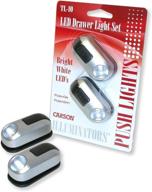 enhance your drawers with carson set of 2 illuminators led drawer lights (tl-10) логотип