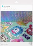 🌈 holographic dots sticker paper by silhouette america logo