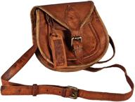 hell blues handmade leather crossbody small bag for women - crossover purses over the shoulder logo