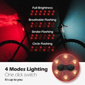 img 3 attached to Bicyle Rechargeable Bright Cycling Waterproof