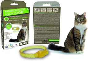 img 2 attached to 🐱 ALZOO Natural Repellent Flea & Tick Collar for Cats: Effective Protection in a 1-oz Box with 1 Count
