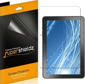 img 2 attached to Shop the (3 Pack) Supershieldz High Definition Clear Shield 🛒 for Insignia 10 inch, Insignia 10.1 inch Flex (NS-P10A7100, NS-P10A8100) Screen Protector!