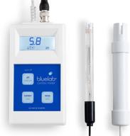 🌱 bluelab metcom combo meter: ph, temperature, conductivity (nutrient) monitoring for hydroponics and indoor plant grow - easy calibration and digital tds tester. pack of 1. logo