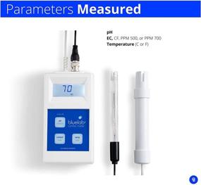img 3 attached to 🌱 Bluelab METCOM Combo Meter: pH, Temperature, Conductivity (Nutrient) Monitoring for Hydroponics and Indoor Plant Grow - Easy Calibration and Digital TDS Tester. Pack of 1.
