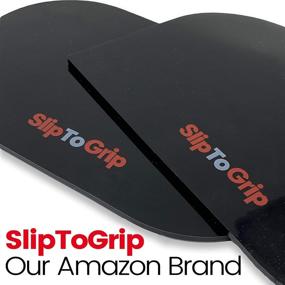 img 3 attached to 📱 SlipToGrip Premium Cell Pads - Sticky Anti-Slip Gel Pads for Securely Holding Cell Phones, Sunglasses, Coins, Golf Cart, Boating, Speakers - Dark Black (2 Pcs) - [Brand Name]