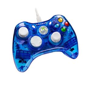 img 4 attached to 🎮 Enhance your Xbox 360 Gaming Experience with the PDP Rock Candy Wired Controller in Blueberry Boom