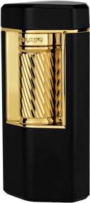 img 3 attached to 🔥 Xikar Meridian Triple Flame Cigar Lighter – Powerful, Elegant, Innovative, Reliable Flint Ignition, Large Roller Bar, EZ-View Fuel Window, High Altitude Performance – Black & Gold