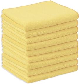 img 4 attached to 🧽 9-Pack Microfiber Thick Cleaning Towel Cloth by Simple Houseware - 16 x 24 Inches