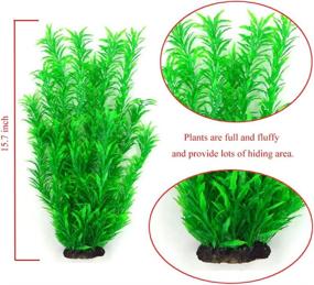 img 1 attached to 🌿 Enhanced Aquatic Environment with Supyouleg Decorative Aquarium Plants